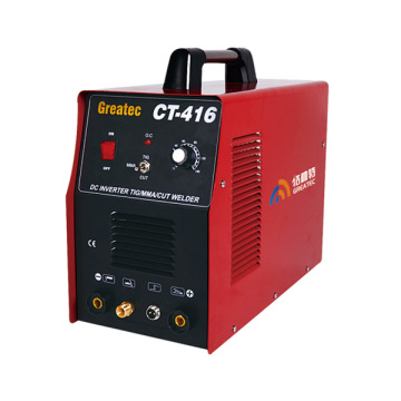 Inverter DC TIG MMA CUT CT416 máquina de solda